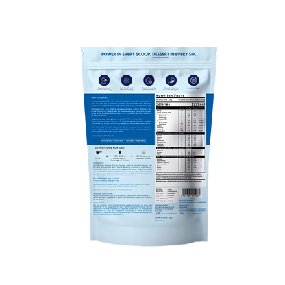 Supercharged Plant Protein - Mocha Fudge Flavour 500g