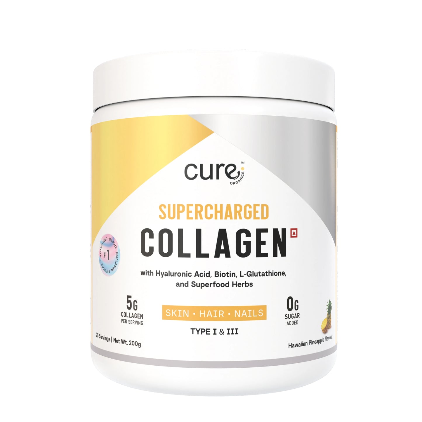 Supercharged Collagen for Skin, Hair & Nails 200g