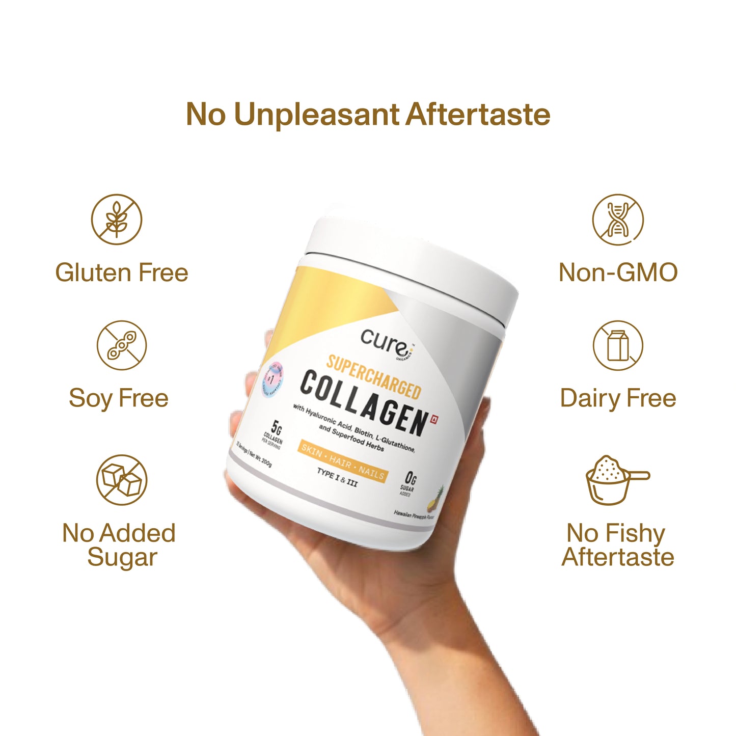 Supercharged Collagen for Skin, Hair & Nails 200g