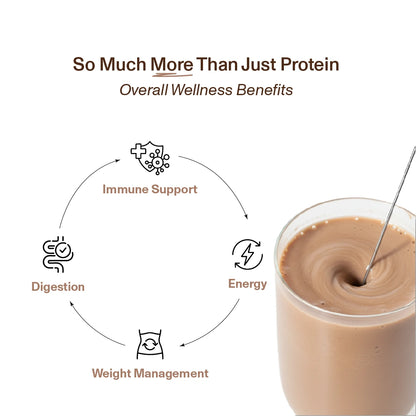Supercharged Plant Protein - Mocha Fudge Flavour 500g